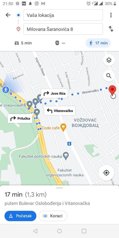Aparment Relax Leilighet Beograd Eksteriør bilde